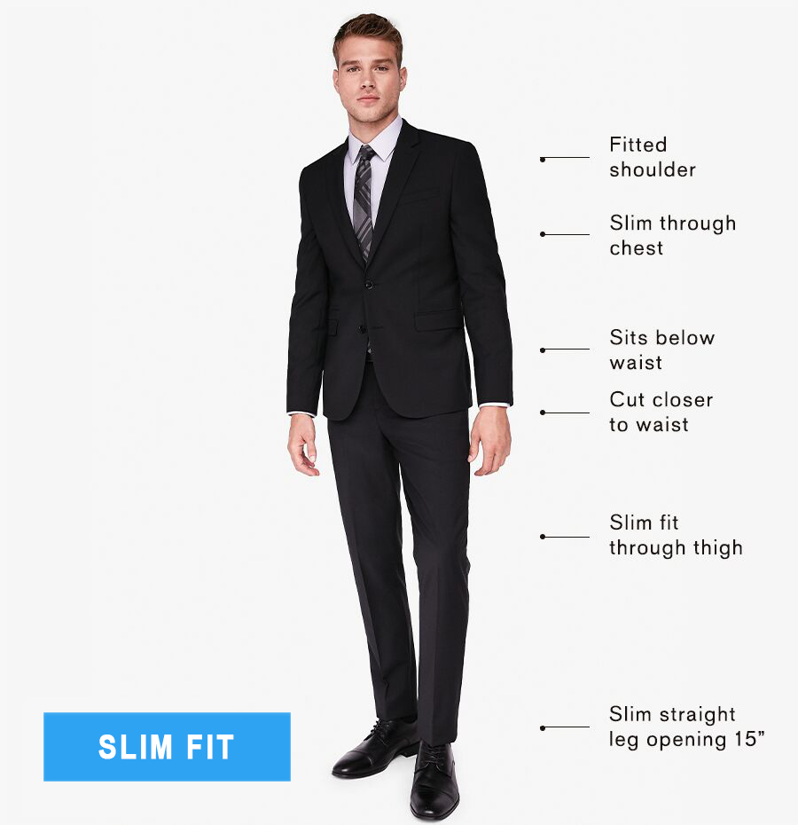 کت و شلوار مدرن Fit در مقابل Slim Fit