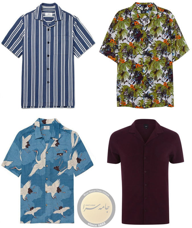 پیراهن یقه کوبایی