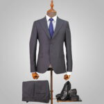 کت و شلوار لوپیناس رنگ نوک مدادی