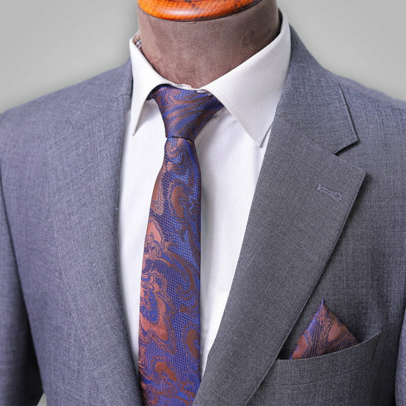 ست کراوات و پوشت کد 7204 همراه کت