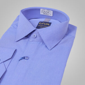 پیراهن مردانه آبی کد 5165 جزییات