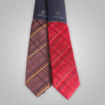 کراوات های طرح چهارخانه