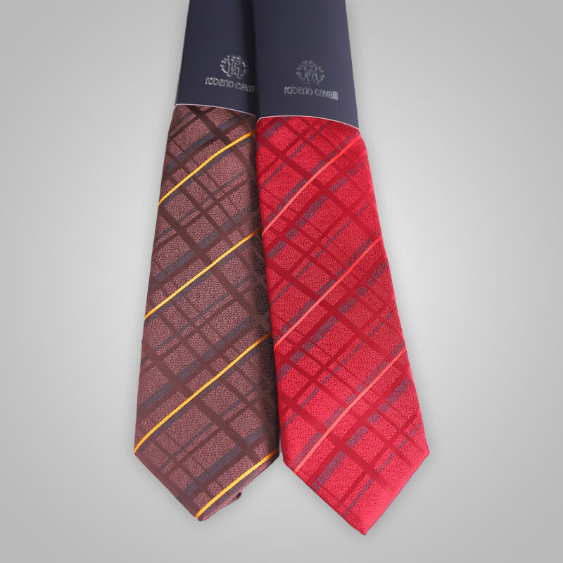 کراوات های طرح چهارخانه